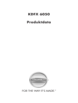 KitchenAid KDFX 6050 Program Chart
