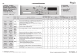 Whirlpool AWO/D 6714DK Program Chart