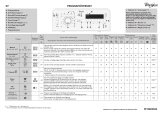 Whirlpool TDLR 70210 Program Chart