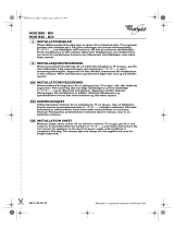 Whirlpool AKR 643 NB Program Chart