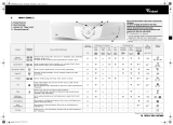 Whirlpool AWM 6000/2 Program Chart