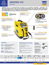 GYS EASYMIG 110 Datablad