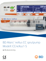 BD Alaris™ neXus CC sprutpump Bruksanvisningar