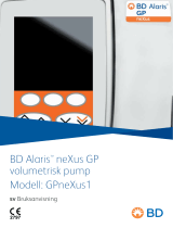 BD Alaris™ neXus GP volumetrisk pump Bruksanvisningar