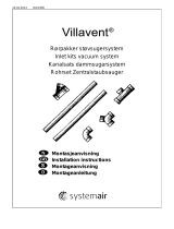 SystemAir VV RS3 Inlet kit, 3 inlets Bruksanvisning