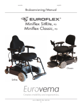 Eurovema Euroflex Miniflex SitRite Användarmanual