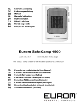 Eurom Safe-Camp 1500 Användarmanual