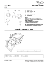 Whirlpool AKT 839/LX Program Chart