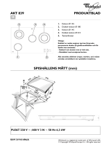 Whirlpool AKT 839/LX Program Chart