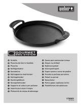 Weber Gourmet BBQ System 178901 Användarmanual