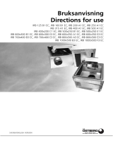 OSTBERG IRB 600x300 E3 EC Directions For Use Manual