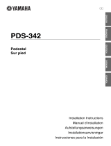 Yamaha PDS-342 Installation Instructions Manual