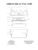 Dometic ORIGO HEAT PAL 5100 Snabbstartsguide