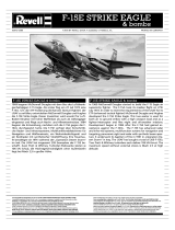 Revell F-15E STRIKE EAGLE & bombs Bruksanvisning