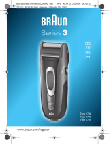 Braun series 3 360 g Användarmanual