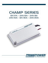 Primepower chAmp Series Användarmanual