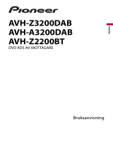 Pioneer AVH-Z3200DAB Användarmanual
