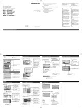 Pioneer AVH-X5500BT Snabbstartsguide