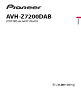 Pioneer AVH-Z7200DAB Användarmanual