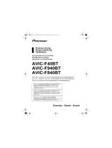Pioneer AVIC-F840BT Användarmanual