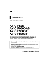 Pioneer AVIC-F950BT Användarmanual