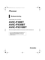 Pioneer AVIC-F30BT Användarmanual