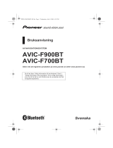 Pioneer AVIC-F900BT Användarmanual