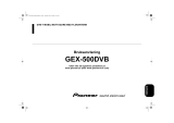 Pioneer GEX-500DVB Användarmanual