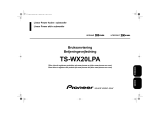 Pioneer TS-WX20LPA Användarmanual