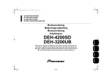 Pioneer DEH-4200SD Användarmanual