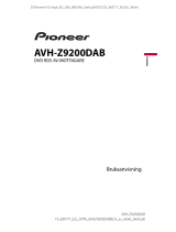 Pioneer AVH-Z9200DAB Användarmanual
