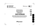 Pioneer DEH-6300SD Användarmanual