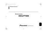 Pioneer DEQ-P7000 Användarmanual