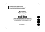 Pioneer PRS-D200 Användarmanual