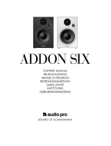 Audio Pro Addon Six Bruksanvisning