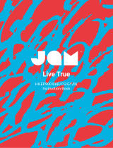 JAM Live True HX-EP900 BKB Bruksanvisning