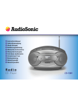 AudioSonic CD-1582 Användarmanual