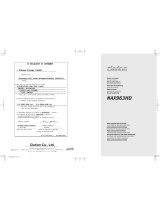 Clarion NAX963HD Bruksanvisning