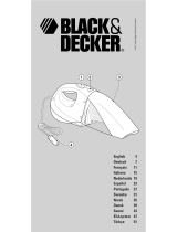 Black & Decker Dustbuster ACV1205 Användarmanual