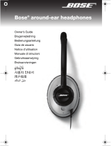Bose TriPort Around-Ear Headphones Bruksanvisning