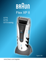 Braun Flex XP II 5773 swing Bruksanvisning