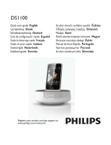 Philips DS1100/05 Användarmanual