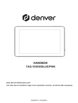 Denver TAQ-10383KBLUEPINK Användarmanual