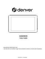 Denver TAQ-10285 Användarmanual