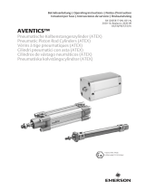 AVENTICS Pneumatic piston rod cylinders (ATEX) Bruksanvisningar