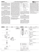 Asco Series ISSC Solenoid Valve M12 Användarmanual