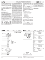 Asco Series WSCRIS Ex ia Ex tb Solenoid Valves Användarmanual