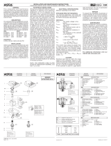 Asco Series WPIS WSIS Solenoid M12 Low Power Användarmanual