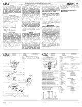 Asco Series WSNF Solenoid M12-MXX Användarmanual