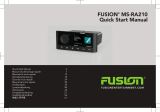Fusion MS-RA210 Snabbstartsguide